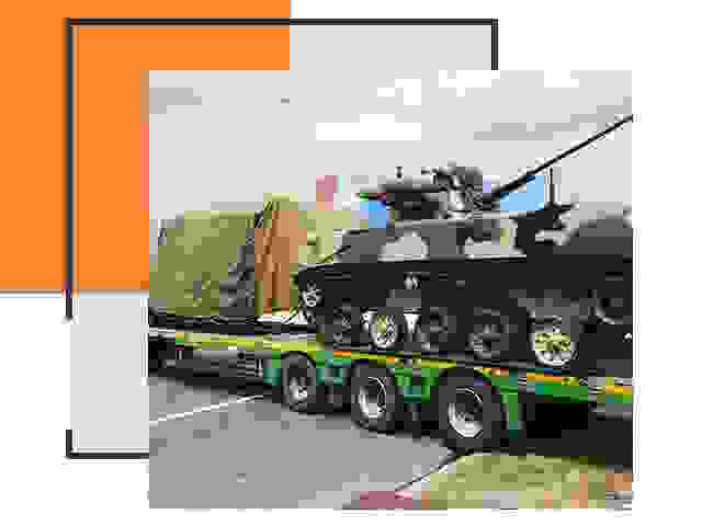 Перевозка военной техники в Смоленске